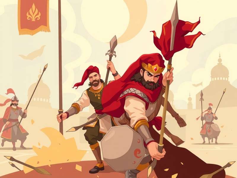 Rajput Glorious Era Battle Formation